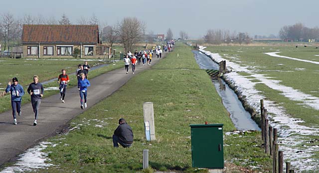 Midden-Delfland Halve Marathon - 28 februari 2004