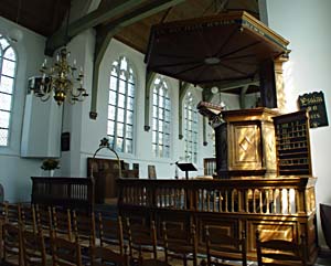 Open Monumentendag 2004 - Interieur Hervormde Kerk Schipluiden.