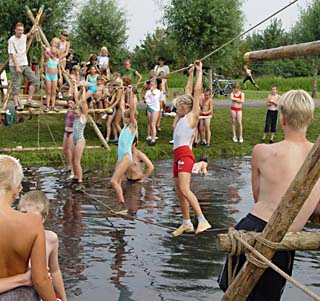 Zomerfeest 2004 - Waterspelen